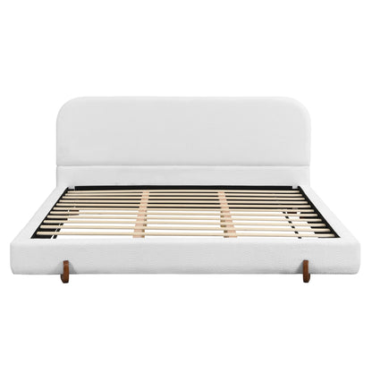 Elegant Upholstered Bed Frame - The Sleep Loft - Online Mattress Showroom NYC