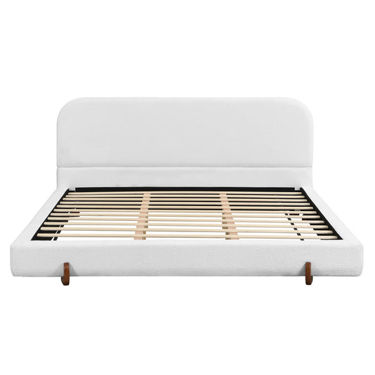 Elegant Upholstered Bed Frame - The Sleep Loft - Online Mattress Showroom NYC