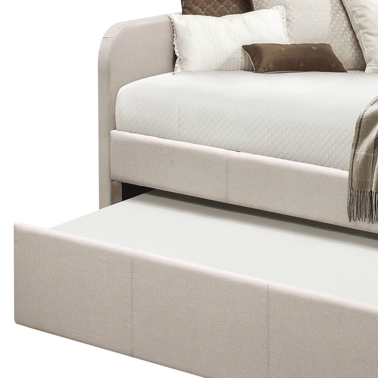 Jagger - Twin Daybed With Trundle - Fog - The Sleep Loft - Online Mattress Showroom NYC