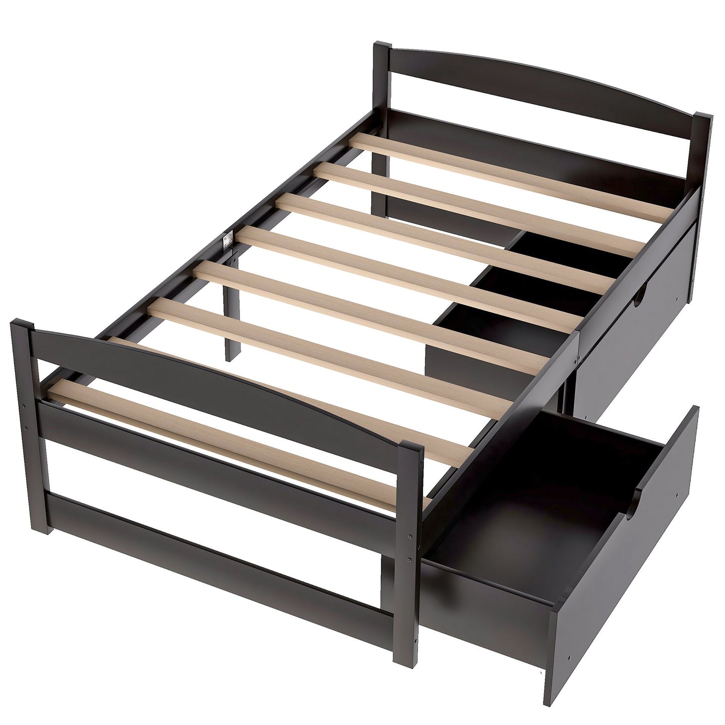 Platform Bed With 2 Drawers - The Sleep Loft - Online Mattress Showroom NYC