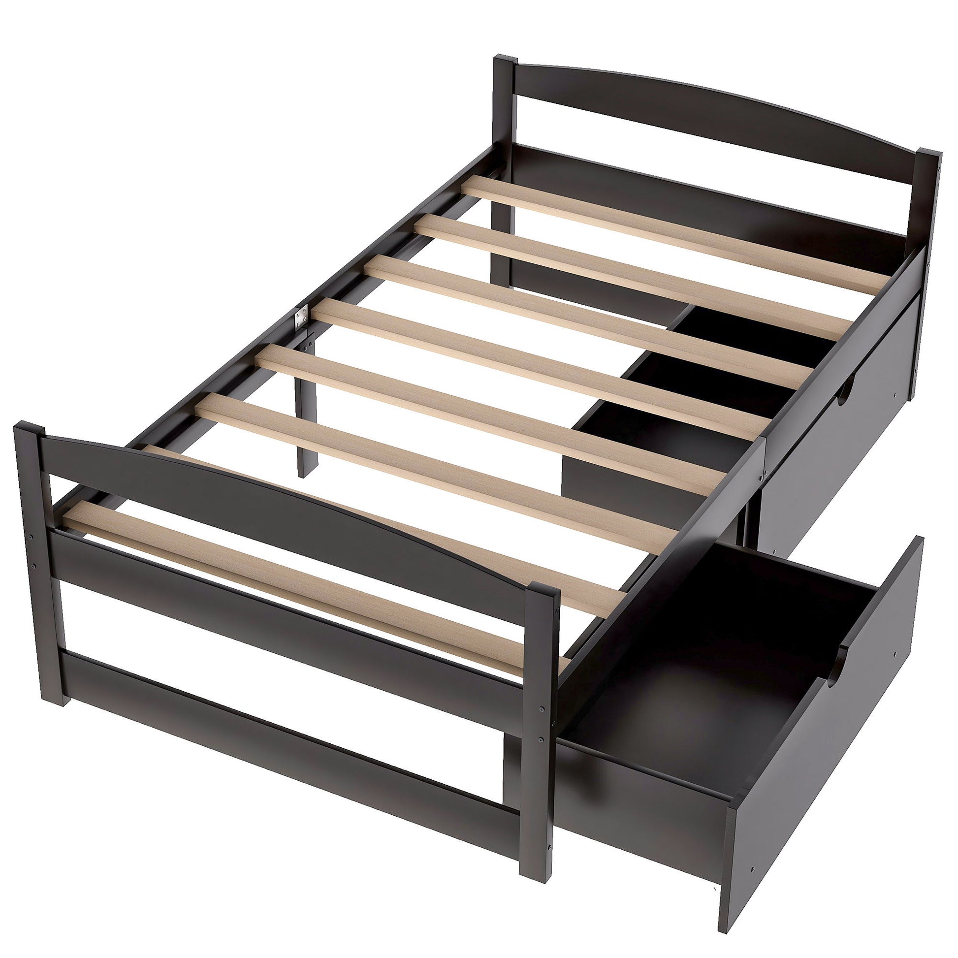 Platform Bed With 2 Drawers - The Sleep Loft - Online Mattress Showroom NYC