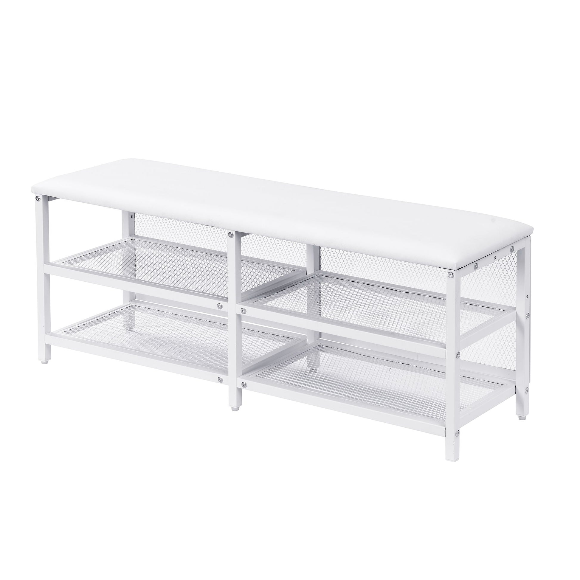 Platform Bed With 2 Tier Storage Shelves, Storage Cabinet - The Sleep Loft - Online Mattress Showroom NYC