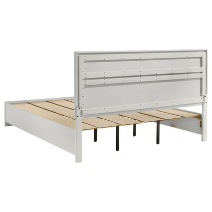California King Storage Platform Bed With 2 Drawer - White - The Sleep Loft - Online Mattress Showroom NYC