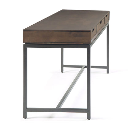 Banting - Mid Century Wide Desk, Handcrafted - The Sleep Loft - Online Mattress Showroom NYC