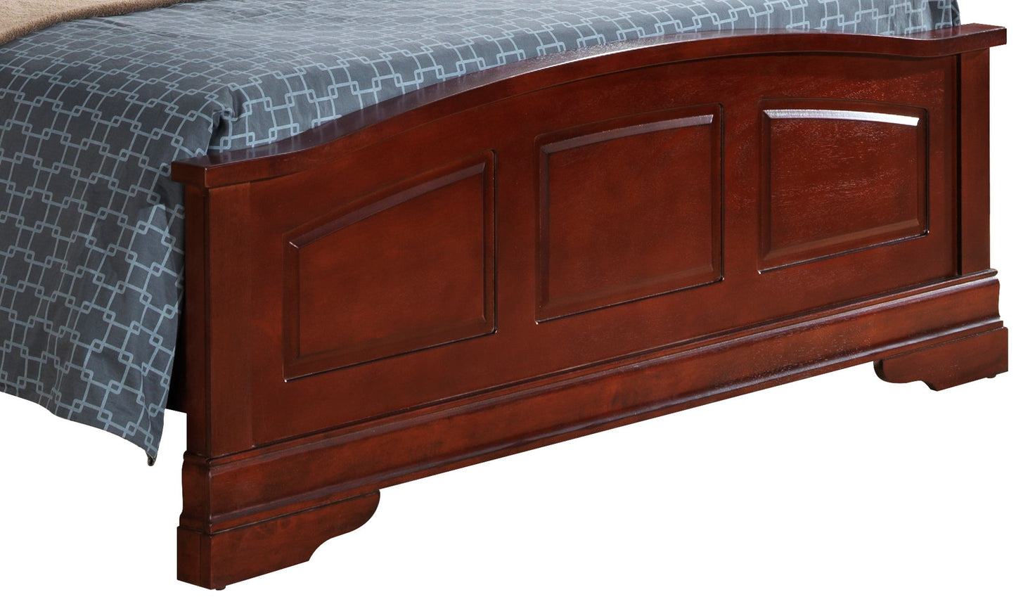Panel Sleigh Bed Elegantly Crafted - The Sleep Loft - Online Mattress Showroom NYC