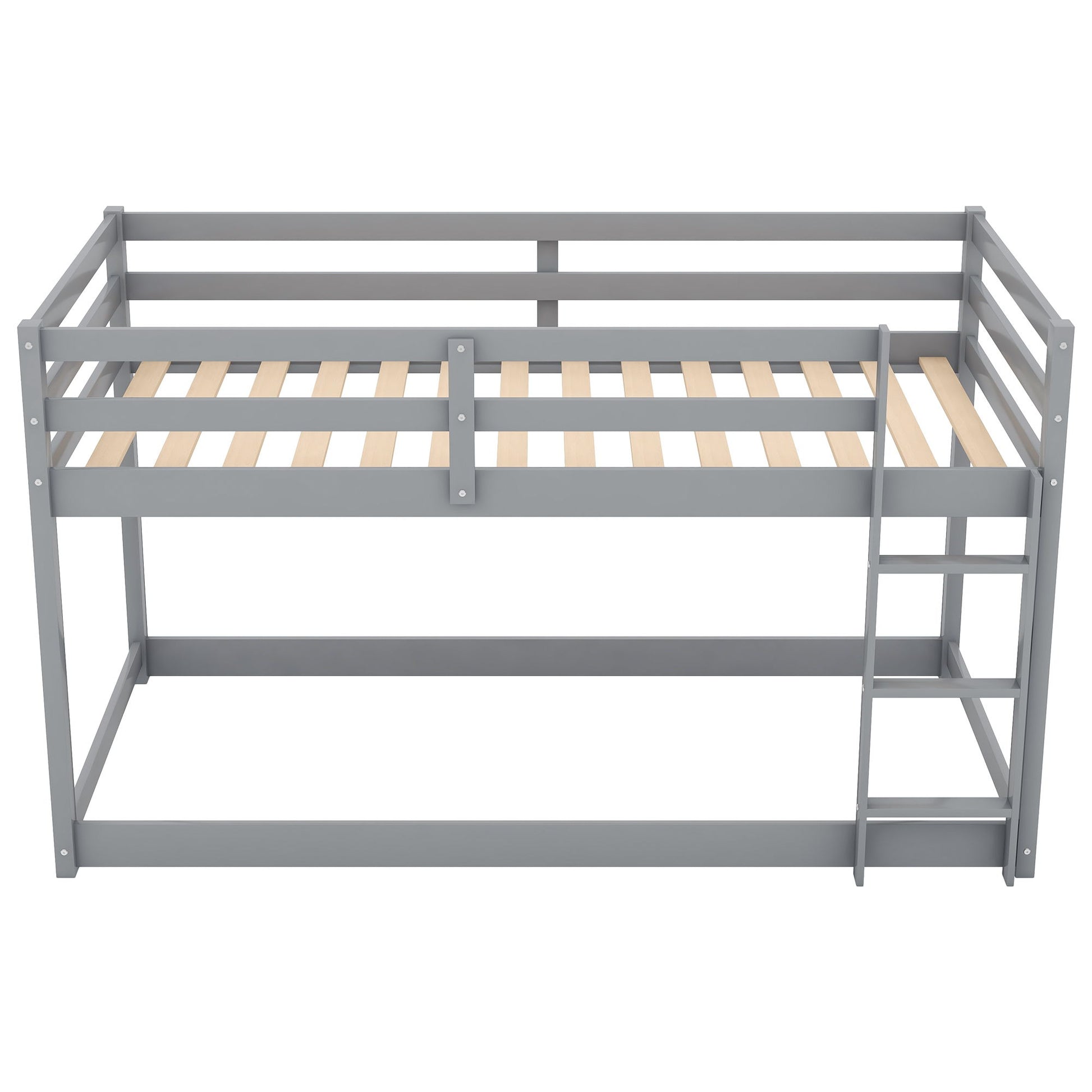 Floor Bunk Bed With Ladder - The Sleep Loft - Online Mattress Showroom NYC