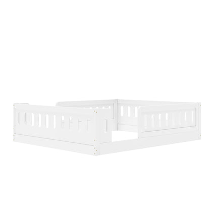Platform Bed With Guardrail - The Sleep Loft - Online Mattress Showroom NYC