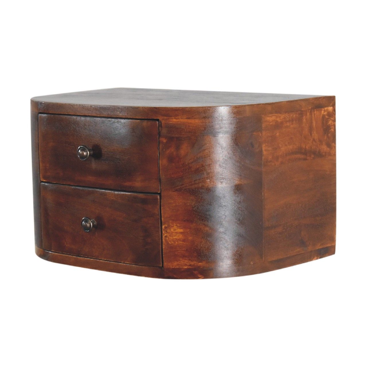 Lunar - Drawer Floating Nightstand - The Sleep Loft - Online Mattress Showroom NYC