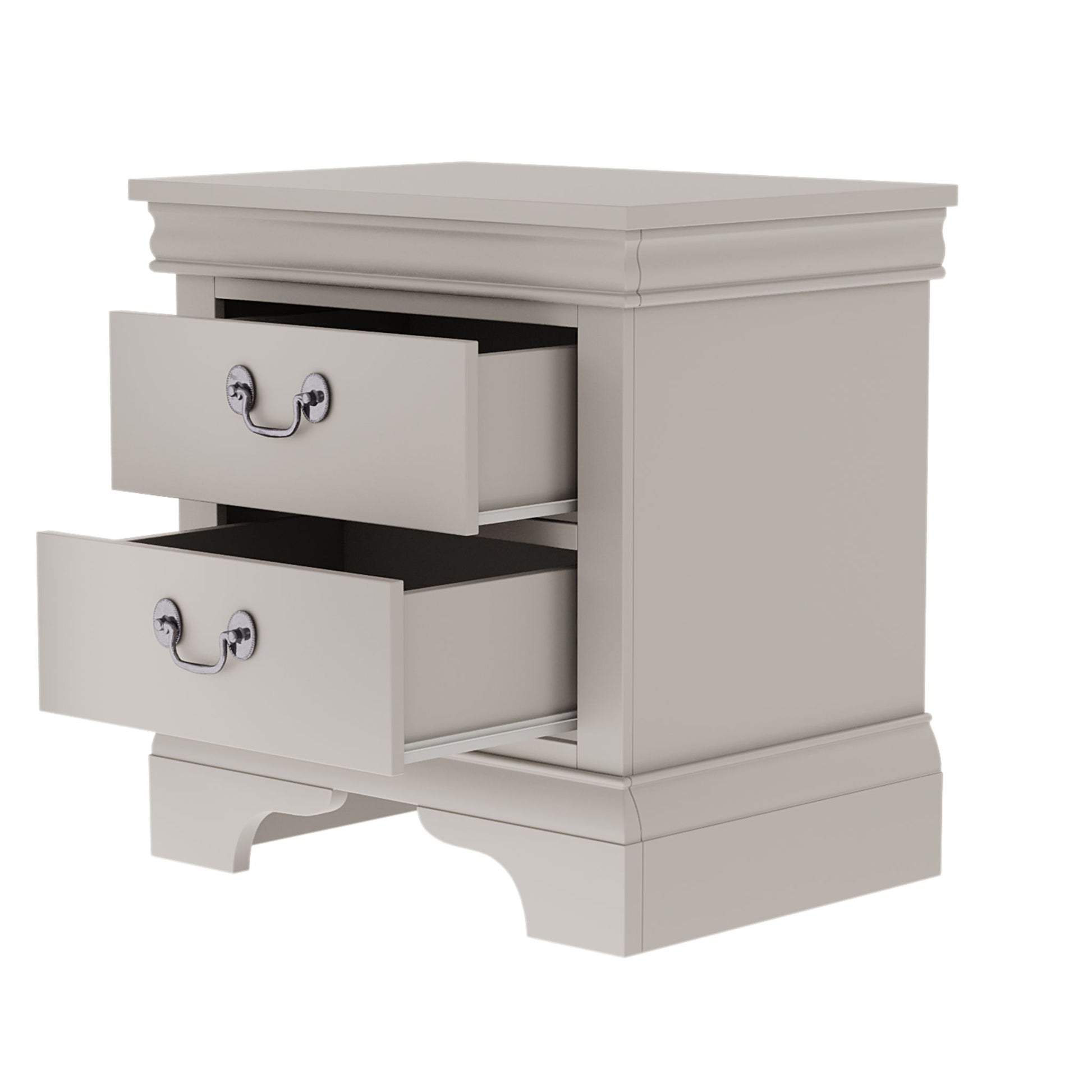 Nightstand With 2 Drawers - The Sleep Loft - Online Mattress Showroom NYC