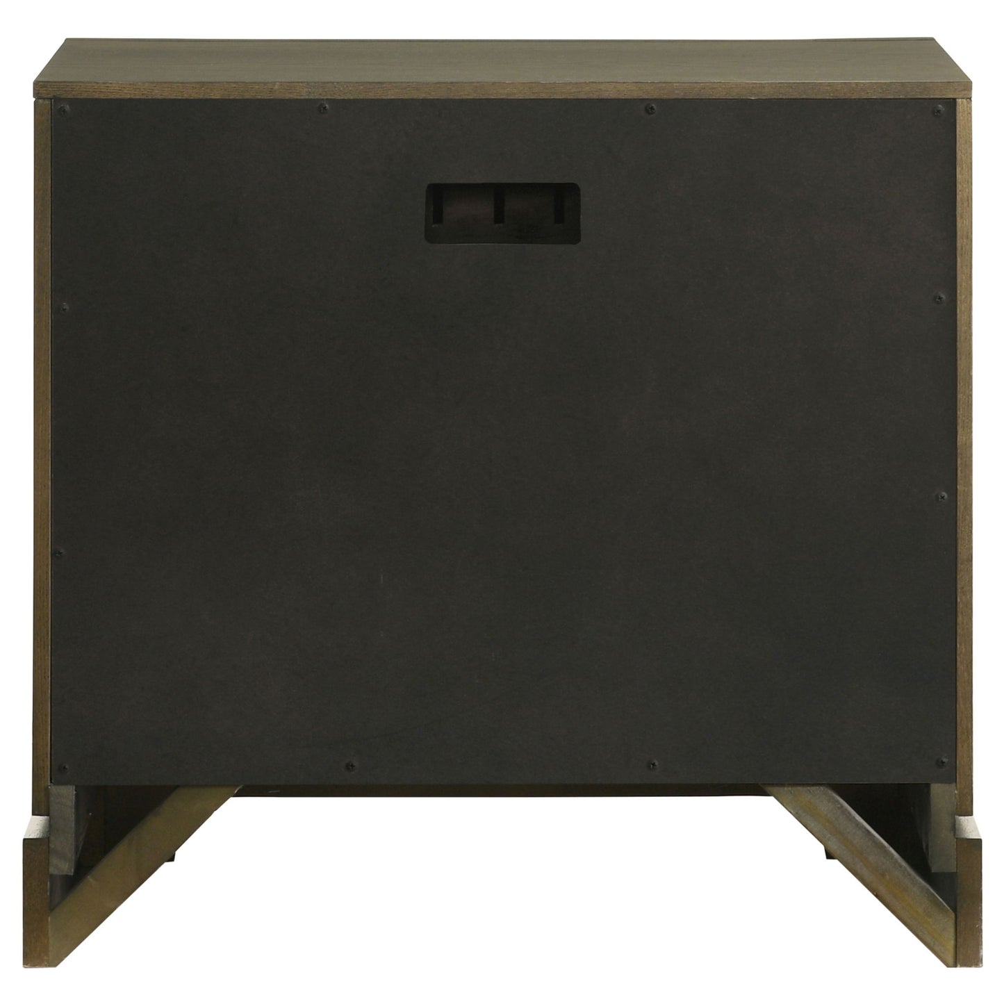Sundance - 2 Drawer Nightstand - Dark Brown - The Sleep Loft - Online Mattress Showroom NYC
