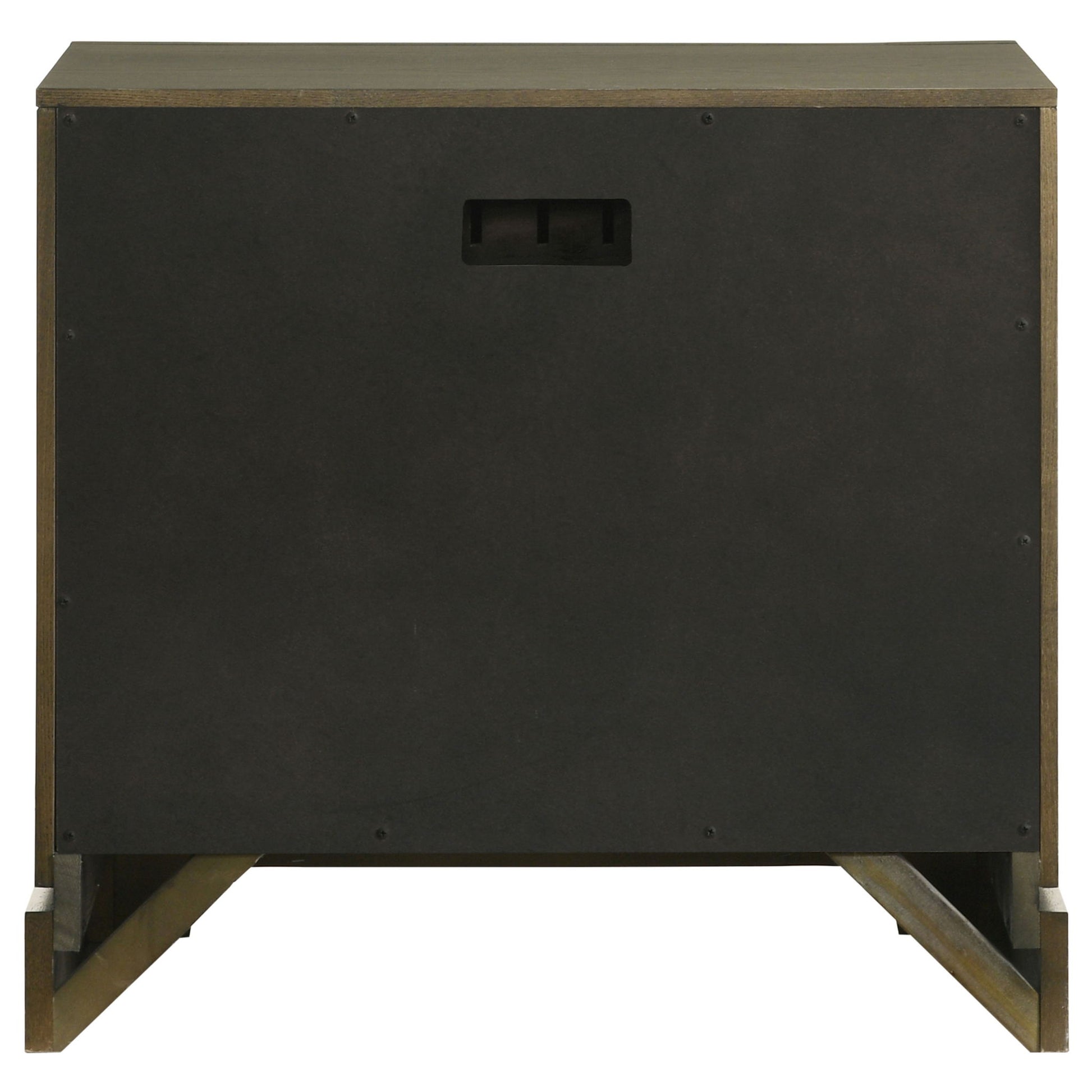 Sundance - 2 Drawer Nightstand - Dark Brown - The Sleep Loft - Online Mattress Showroom NYC