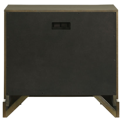 Sundance - 2 Drawer Nightstand - Dark Brown - The Sleep Loft - Online Mattress Showroom NYC