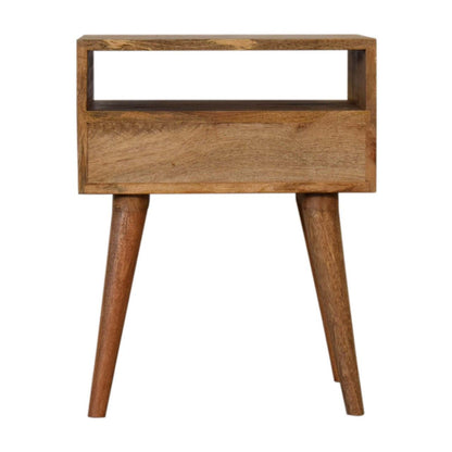Mosaic Nightstand, 1 Drawer - Oak - The Sleep Loft - Online Mattress Showroom NYC