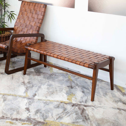 Cody - Bench - Brown / Tan - The Sleep Loft - Online Mattress Showroom NYC