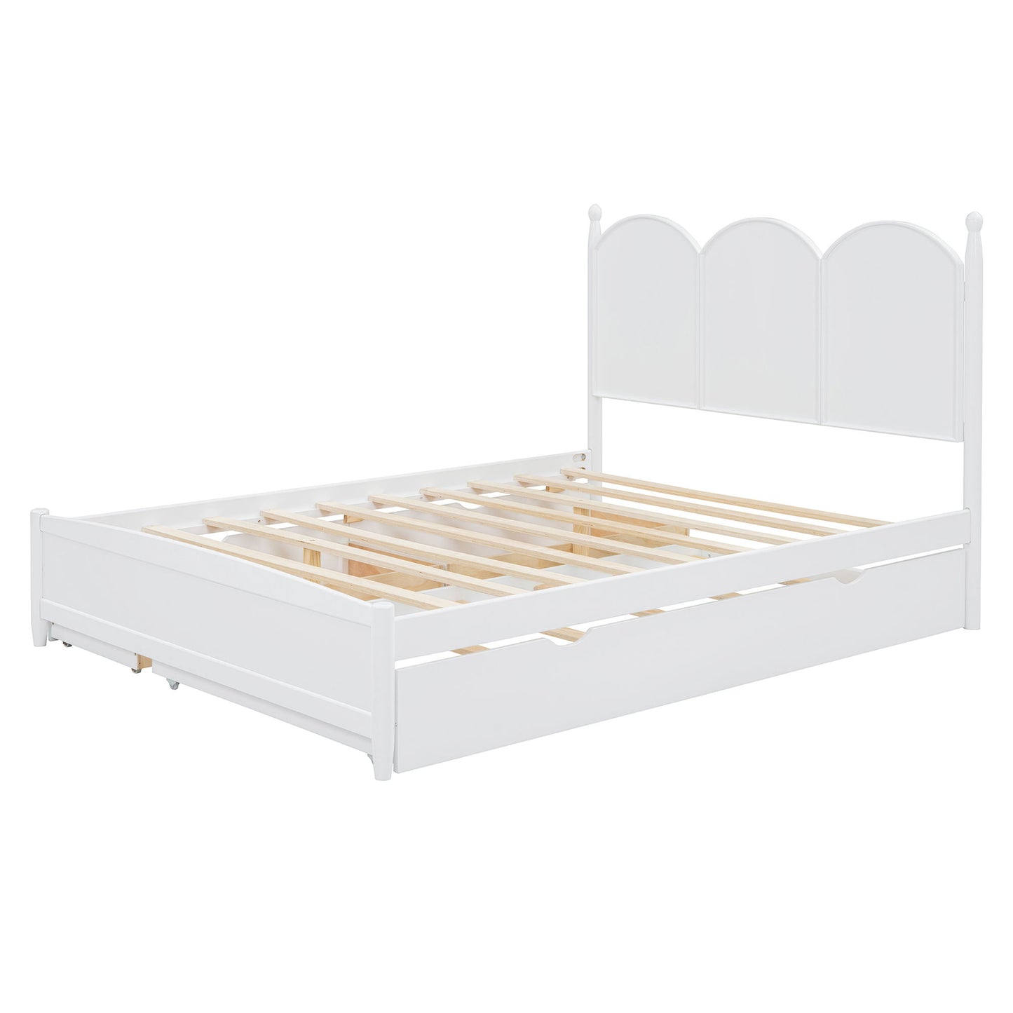 Platform Bed With With 2 Big Drawers And Trundle - The Sleep Loft - Online Mattress Showroom NYC