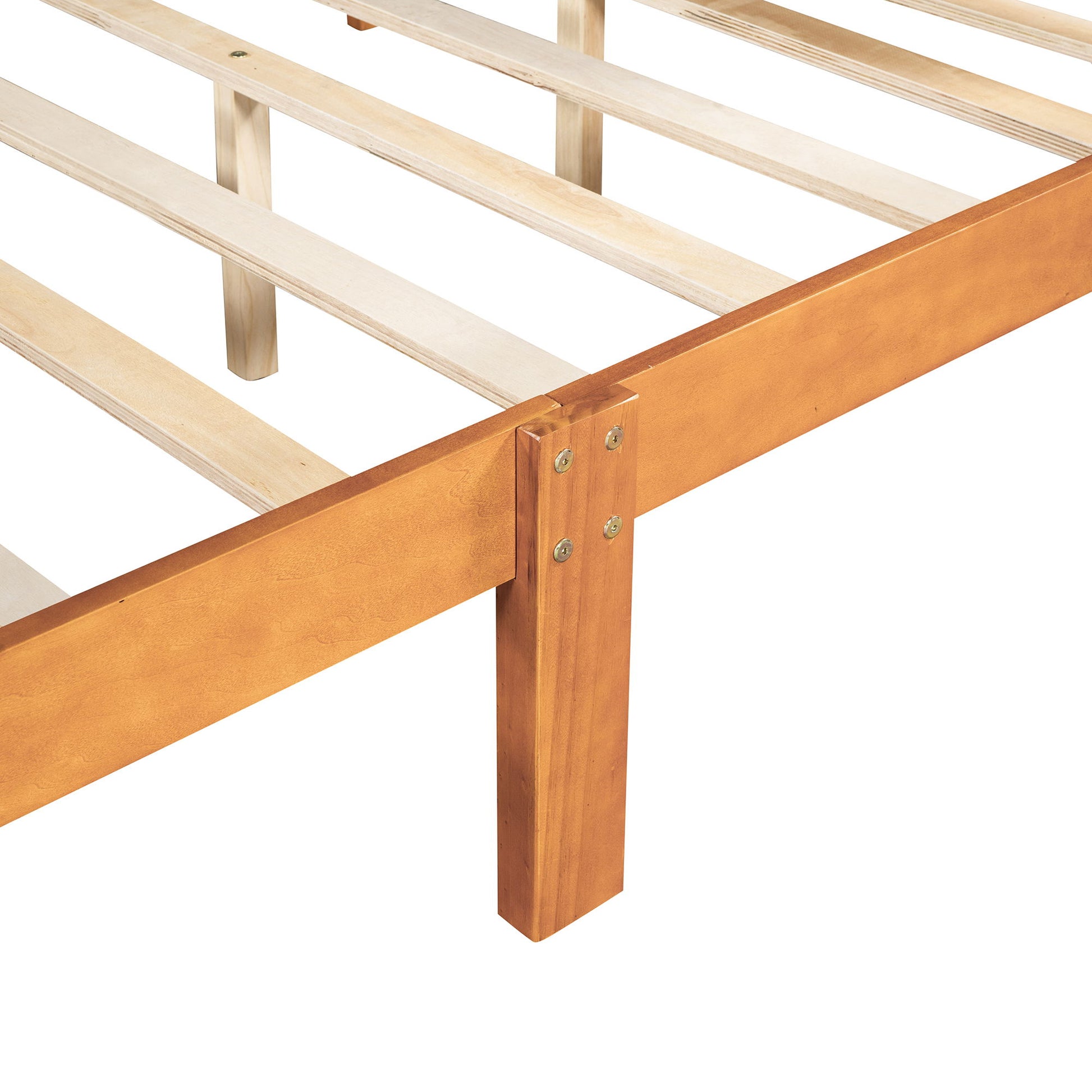 Platform Bed Frame Mattress Foundation Sleigh Bed With Headboard / Footboard / Wood Slat Suppor - The Sleep Loft - Online Mattress Showroom NYC