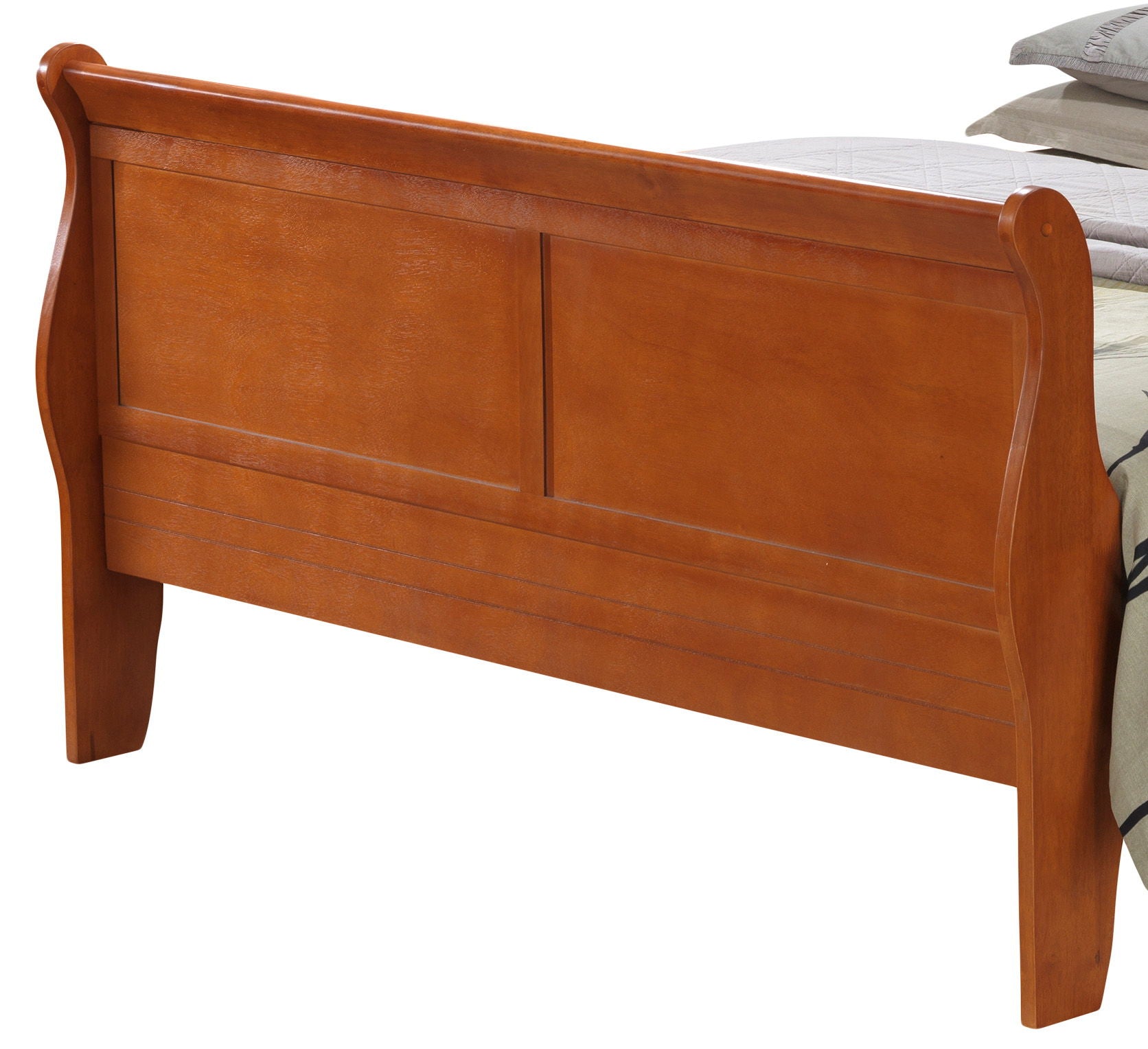 Panel Sleigh Bed - The Sleep Loft - Online Mattress Showroom NYC