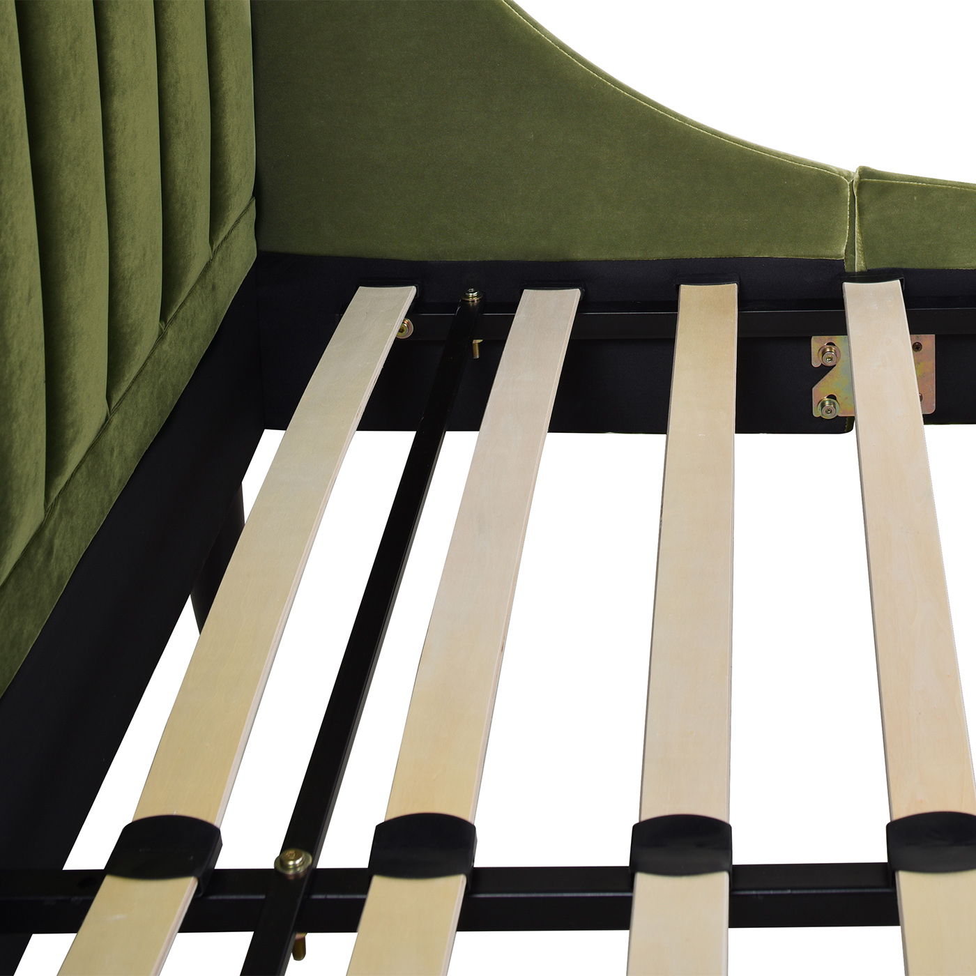 Aspen - Vertical Tufted Modern Headboard Platform Bed Set - The Sleep Loft - Online Mattress Showroom NYC