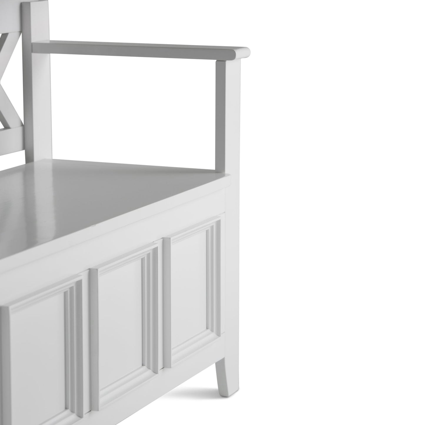 Amherst - Handcrafted Entryway Storage Bench - The Sleep Loft - Online Mattress Showroom NYC