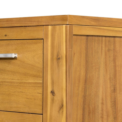 Nightstand - Natural Wood / Brown - The Sleep Loft - Online Mattress Showroom NYC