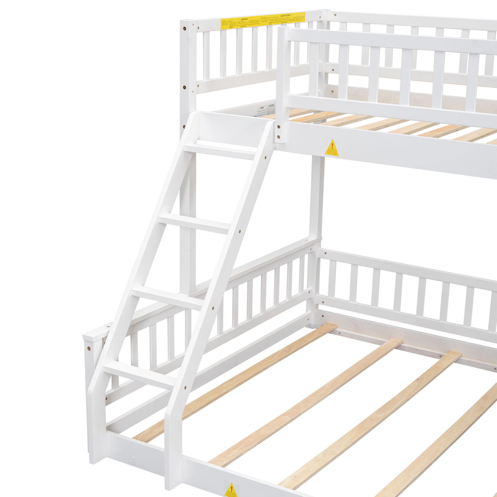 Bunk Bed With Ladder And Guardrails - The Sleep Loft - Online Mattress Showroom NYC