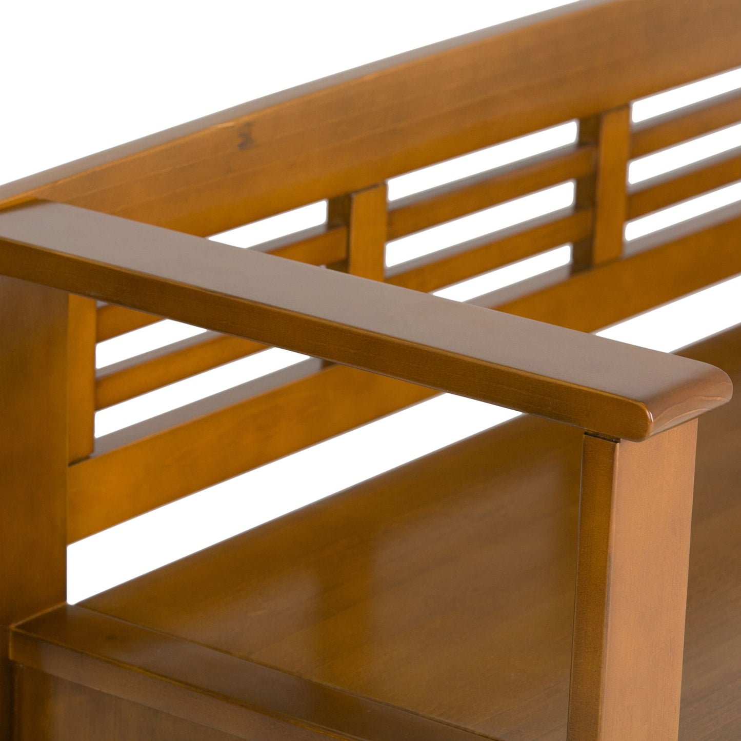 Adams - Entryway Storage Bench Handcrafted - The Sleep Loft - Online Mattress Showroom NYC