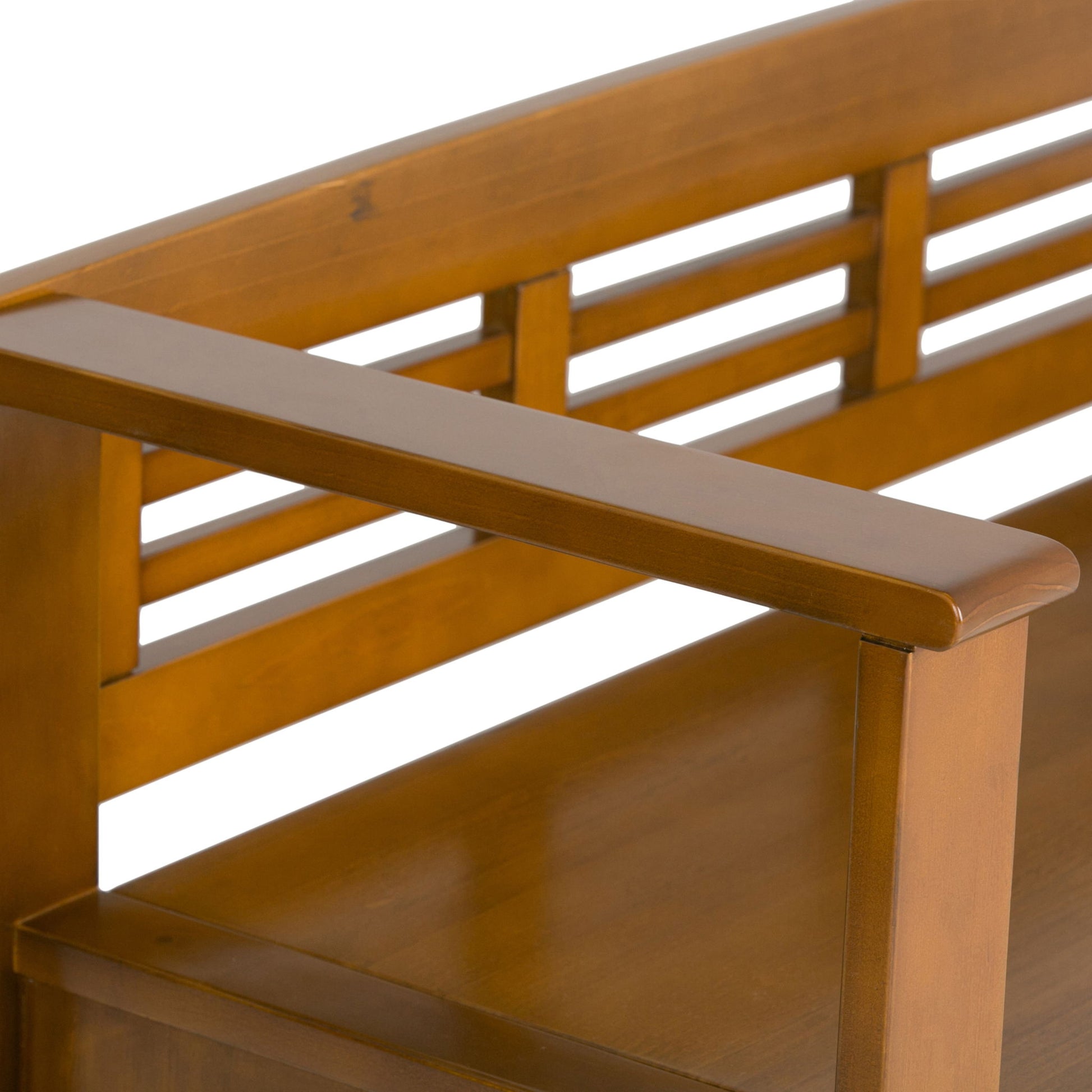 Adams - Entryway Storage Bench Handcrafted - The Sleep Loft - Online Mattress Showroom NYC