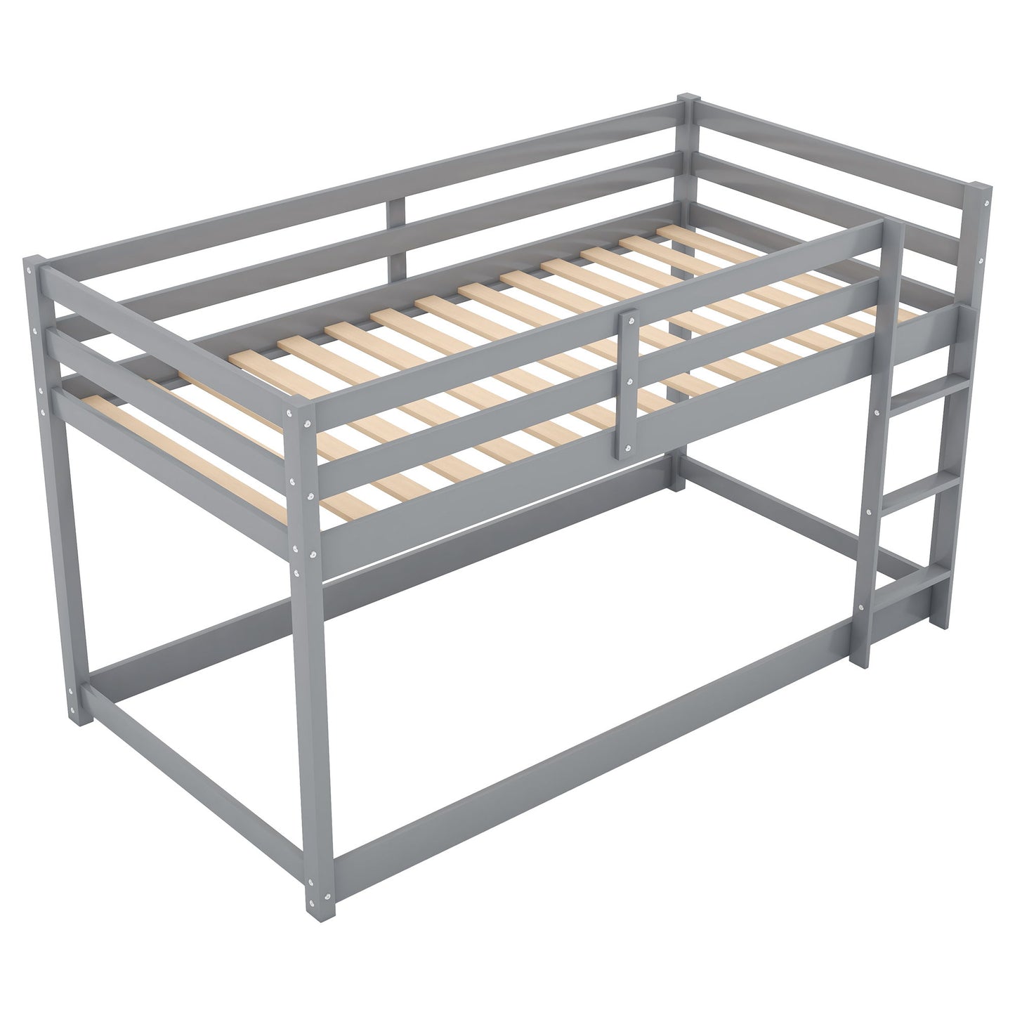 Floor Bunk Bed With Ladder - The Sleep Loft - Online Mattress Showroom NYC