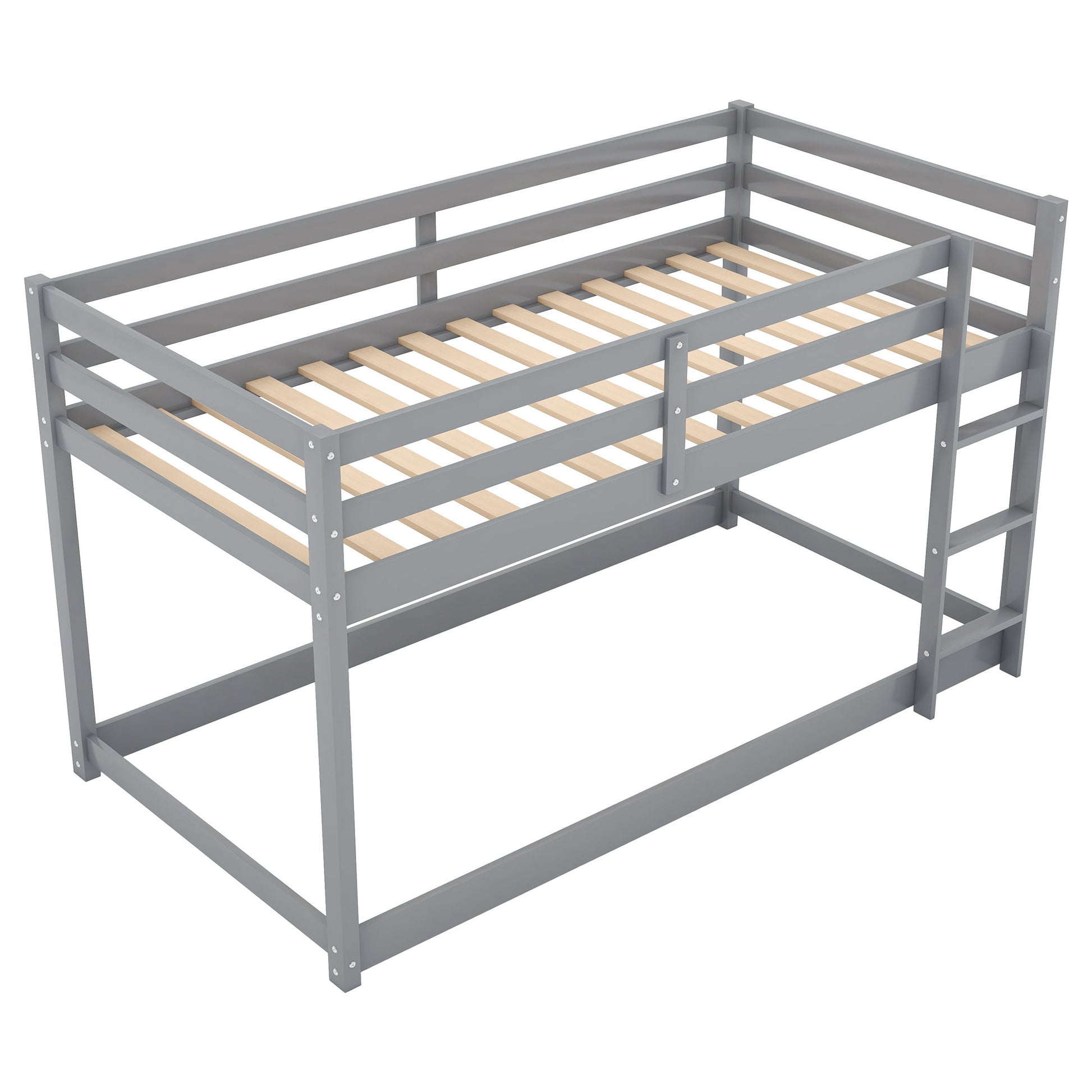 Floor Bunk Bed With Ladder - The Sleep Loft - Online Mattress Showroom NYC