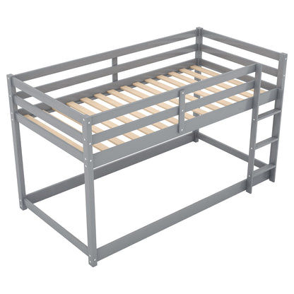 Floor Bunk Bed With Ladder - The Sleep Loft - Online Mattress Showroom NYC