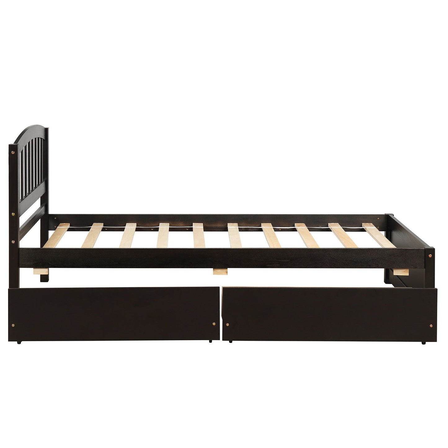 Platform Bed & Headboard, Footboard And Wood Slat Support - The Sleep Loft - Online Mattress Showroom NYC
