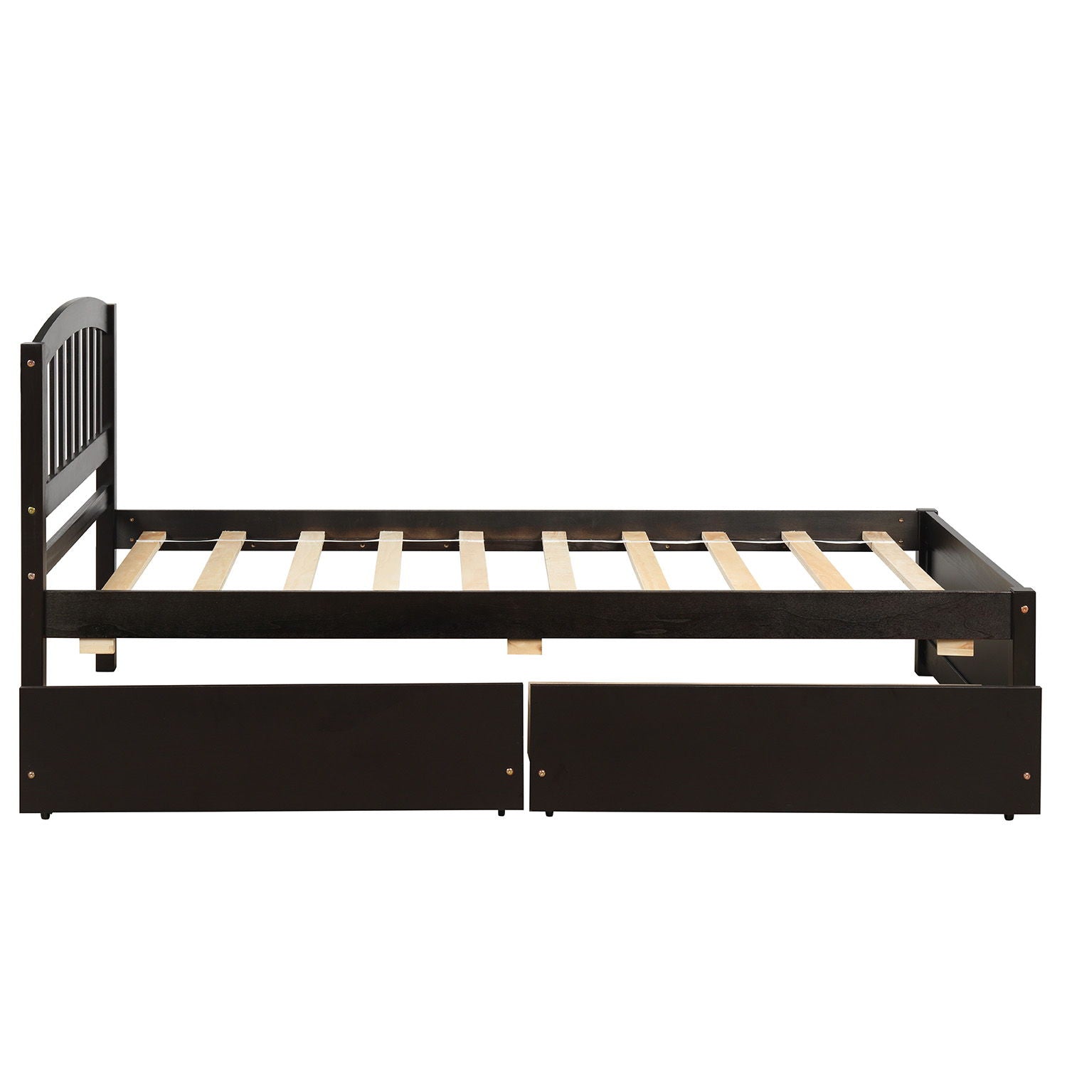 Platform Bed & Headboard, Footboard And Wood Slat Support - The Sleep Loft - Online Mattress Showroom NYC