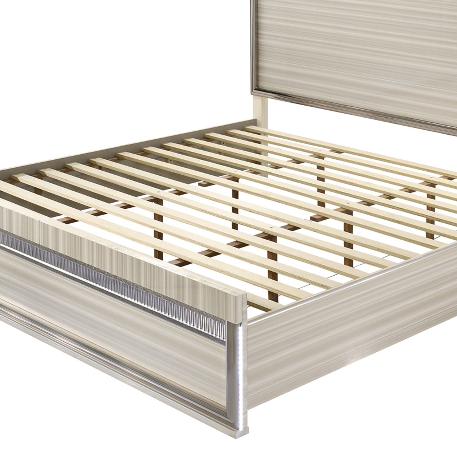 Leonor - Bed With LED Headboard And Footboard - The Sleep Loft - Online Mattress Showroom NYC