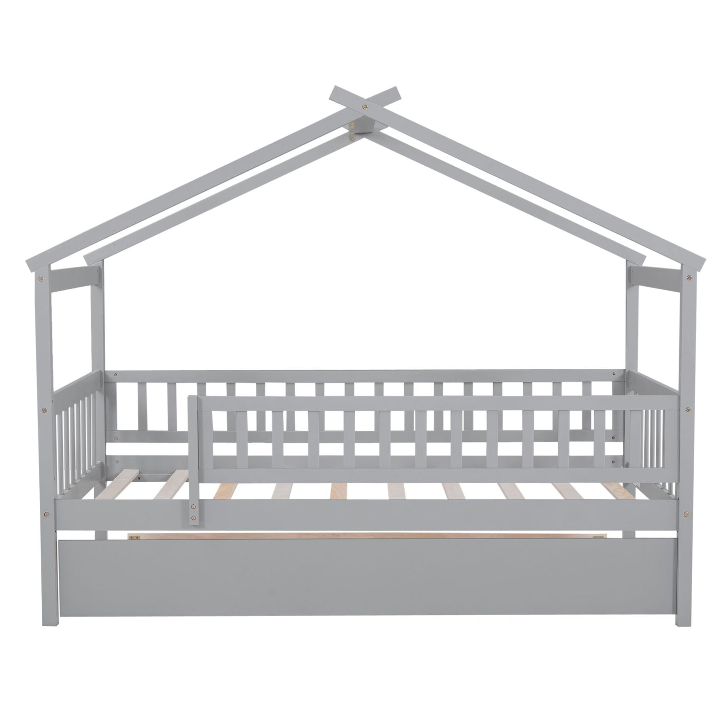 Creativity House Bed With Twin Size Trundle - The Sleep Loft - Online Mattress Showroom NYC