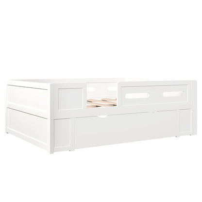 Platform Bed With Guardrail And Drawer - The Sleep Loft - Online Mattress Showroom NYC