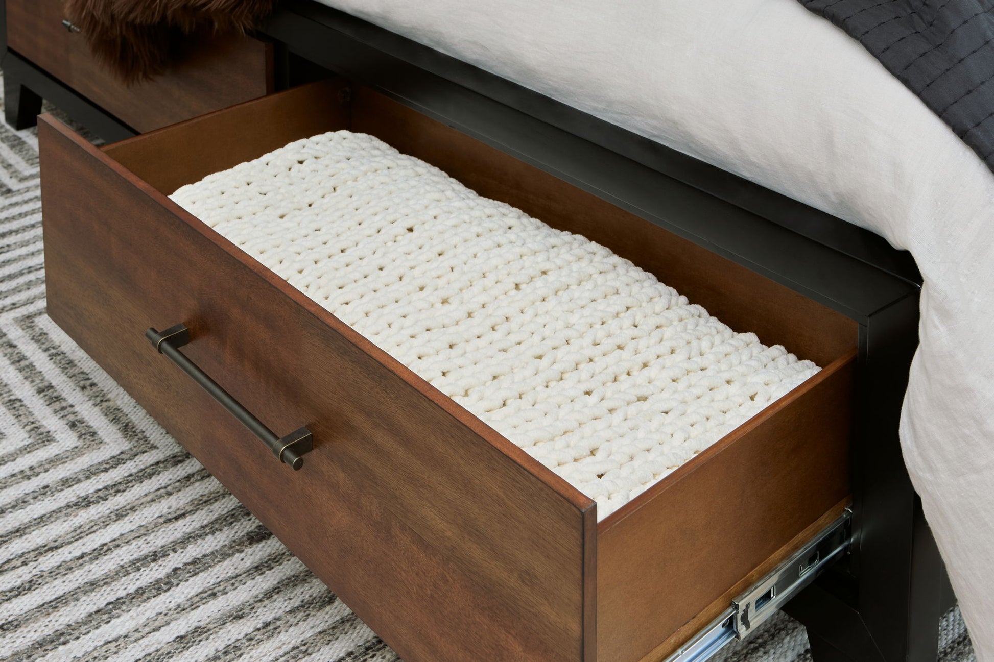 Kraeburn - Panel Storage Bed - The Sleep Loft - Online Mattress Showroom NYC