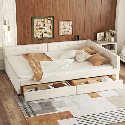 Platform Bed With USB Ports - The Sleep Loft - Online Mattress Showroom NYC