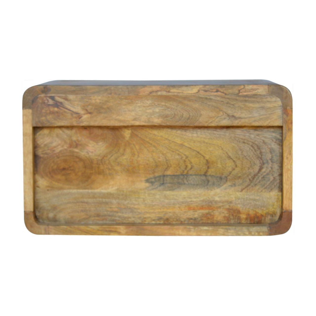Curve Upper Slot Floating Nightstand - The Sleep Loft - Online Mattress Showroom NYC