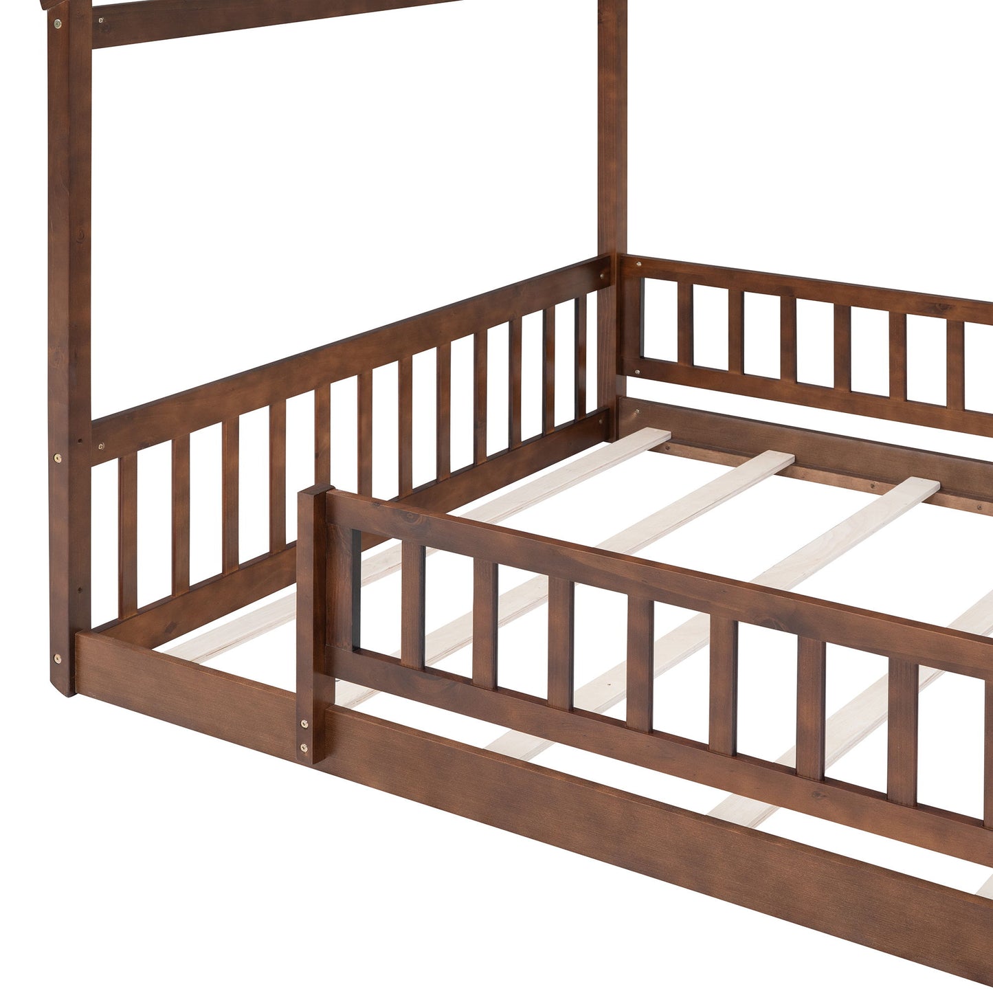 Bed House Bed Frame With Fence - The Sleep Loft - Online Mattress Showroom NYC