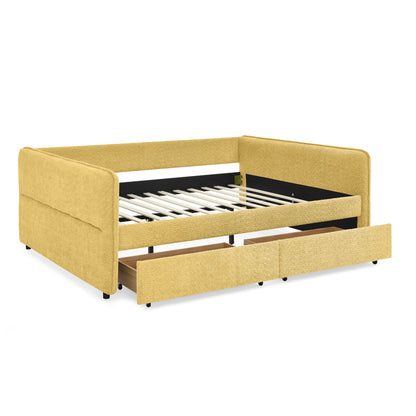 Upholstered Daybed & 2 Drawers - The Sleep Loft - Online Mattress Showroom NYC