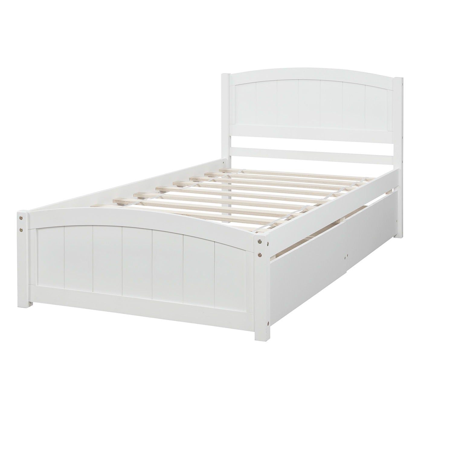 Platform Bed & Headboard, Footboard And Wood Slat Support - The Sleep Loft - Online Mattress Showroom NYC