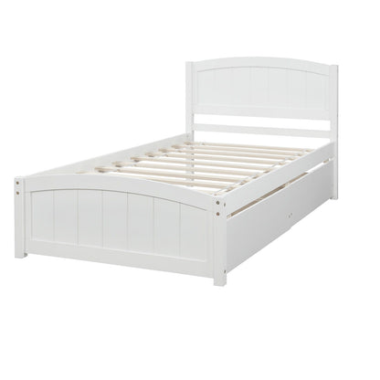 Platform Bed & Headboard, Footboard And Wood Slat Support - The Sleep Loft - Online Mattress Showroom NYC