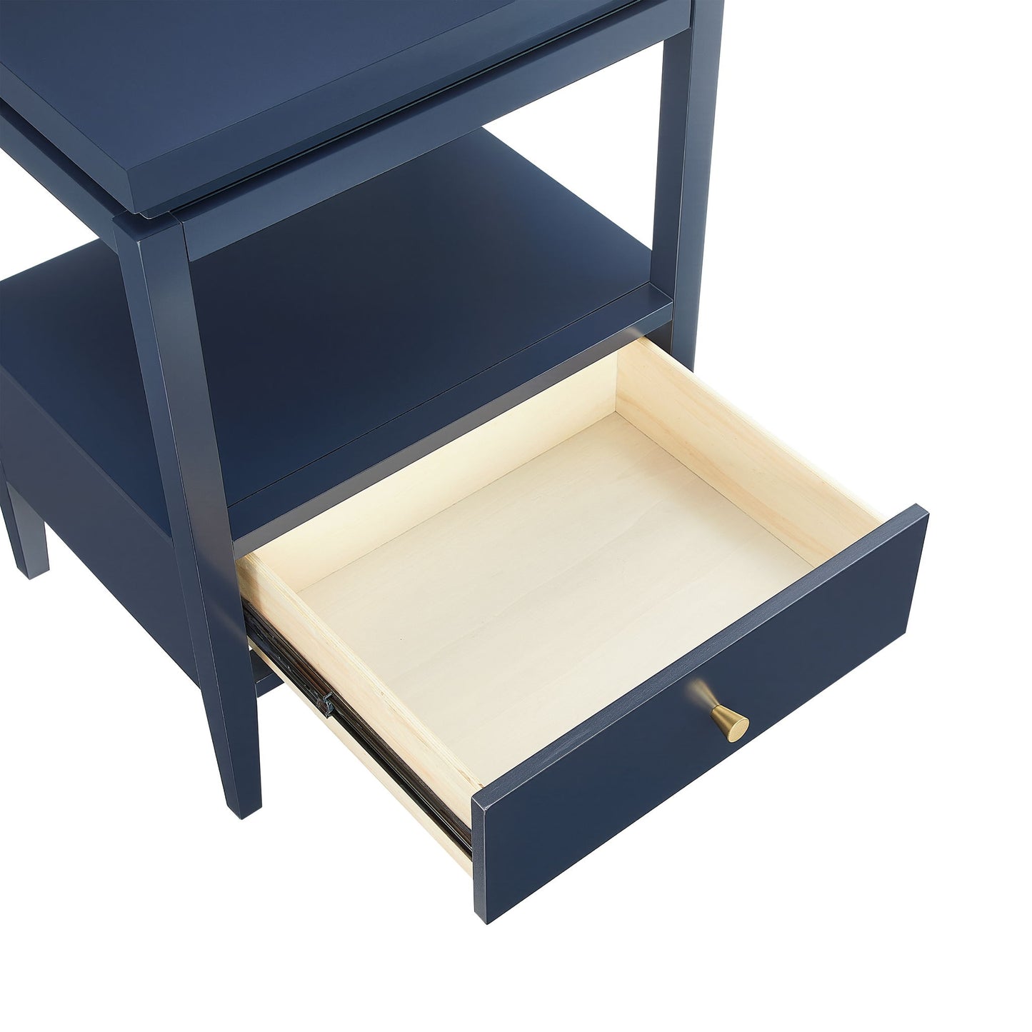 Olana -1 Drawer Nightstand With Floating Top Design - The Sleep Loft - Online Mattress Showroom NYC