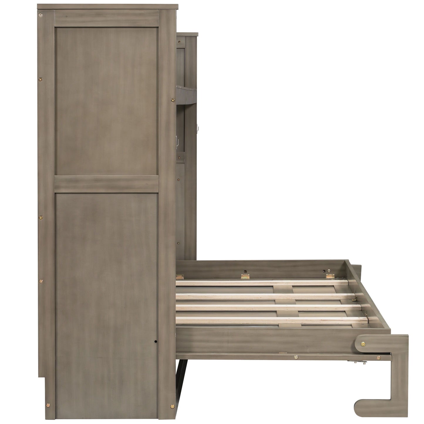 Murphy Bed With Desk, LED Light And USB Charging Station - The Sleep Loft - Online Mattress Showroom NYC