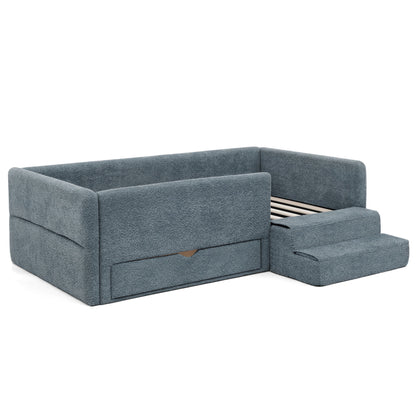 Safe Kids Bed With Guardrails And Storage - The Sleep Loft - Online Mattress Showroom NYC