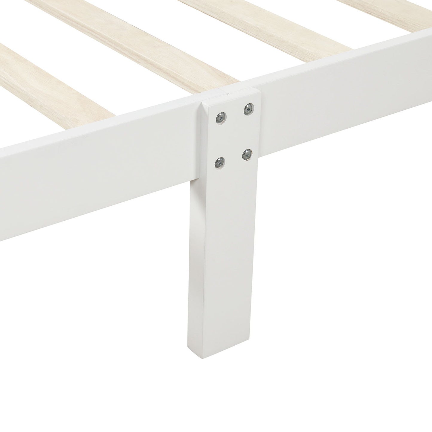 Platform Bed Frame Mattress Foundation Sleigh Bed With Headboard / Footboard / Wood Slat Suppor - The Sleep Loft - Online Mattress Showroom NYC