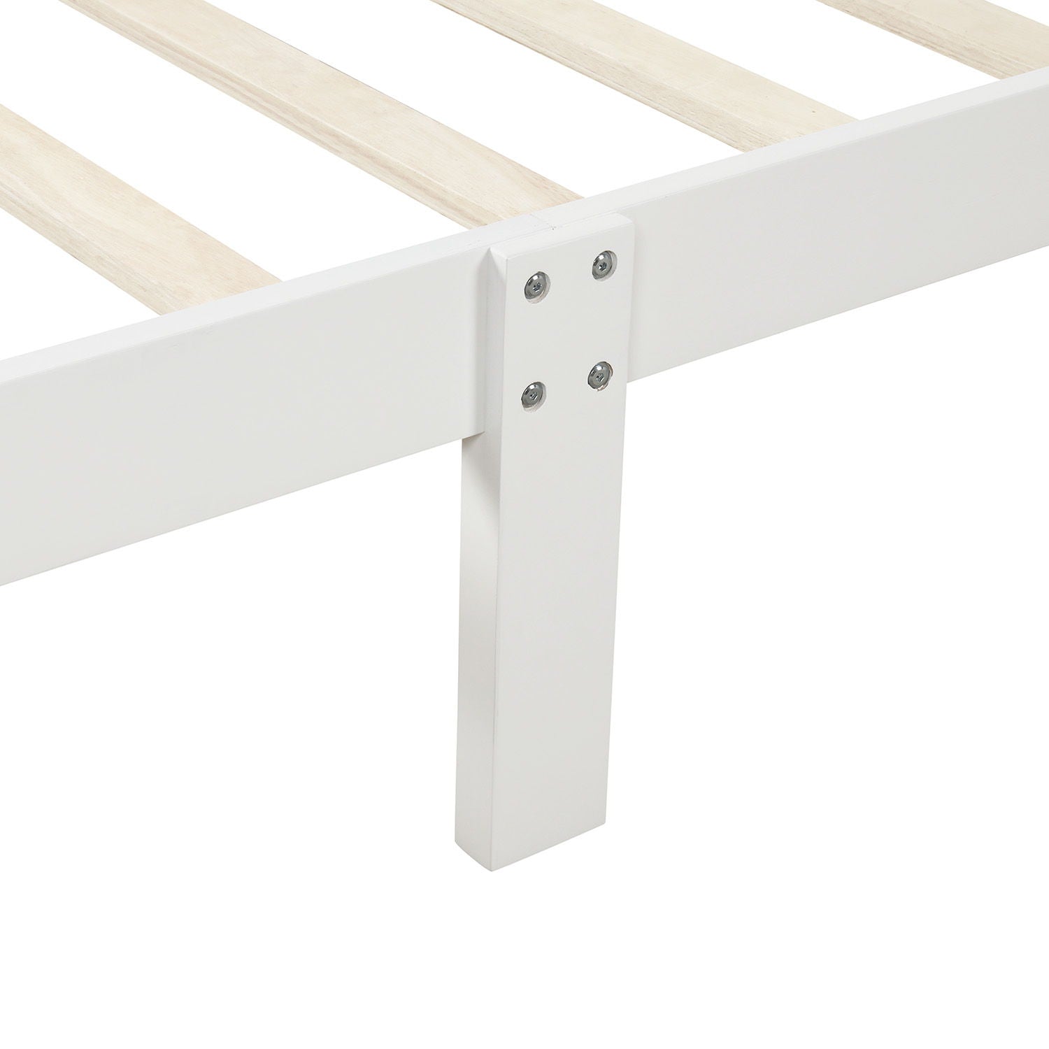 Platform Bed Frame Mattress Foundation Sleigh Bed With Headboard / Footboard / Wood Slat Suppor - The Sleep Loft - Online Mattress Showroom NYC