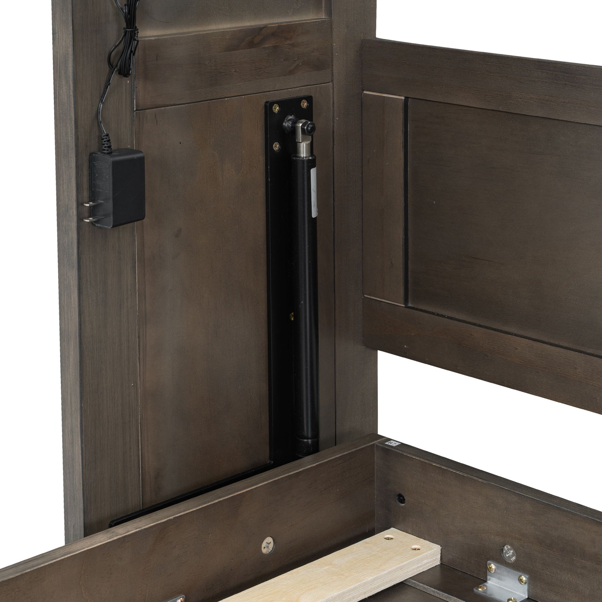 Murphy Bed With LED Light, Foldable Wall Bed Cabinet - The Sleep Loft - Online Mattress Showroom NYC
