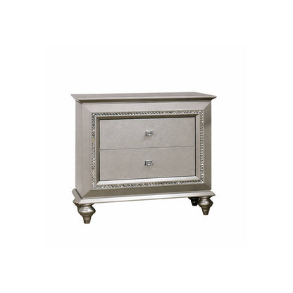 Kaitlyn - Nightstand, Elegant Design - The Sleep Loft - Online Mattress Showroom NYC