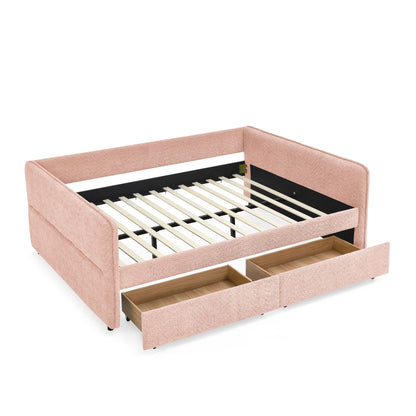 Upholstered Daybed & 2 Drawers - The Sleep Loft - Online Mattress Showroom NYC